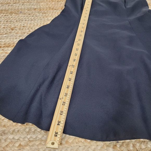 BETSEY & Adam Black Cocktail Fit & Flare Mini Dress - Picture 9 of 11